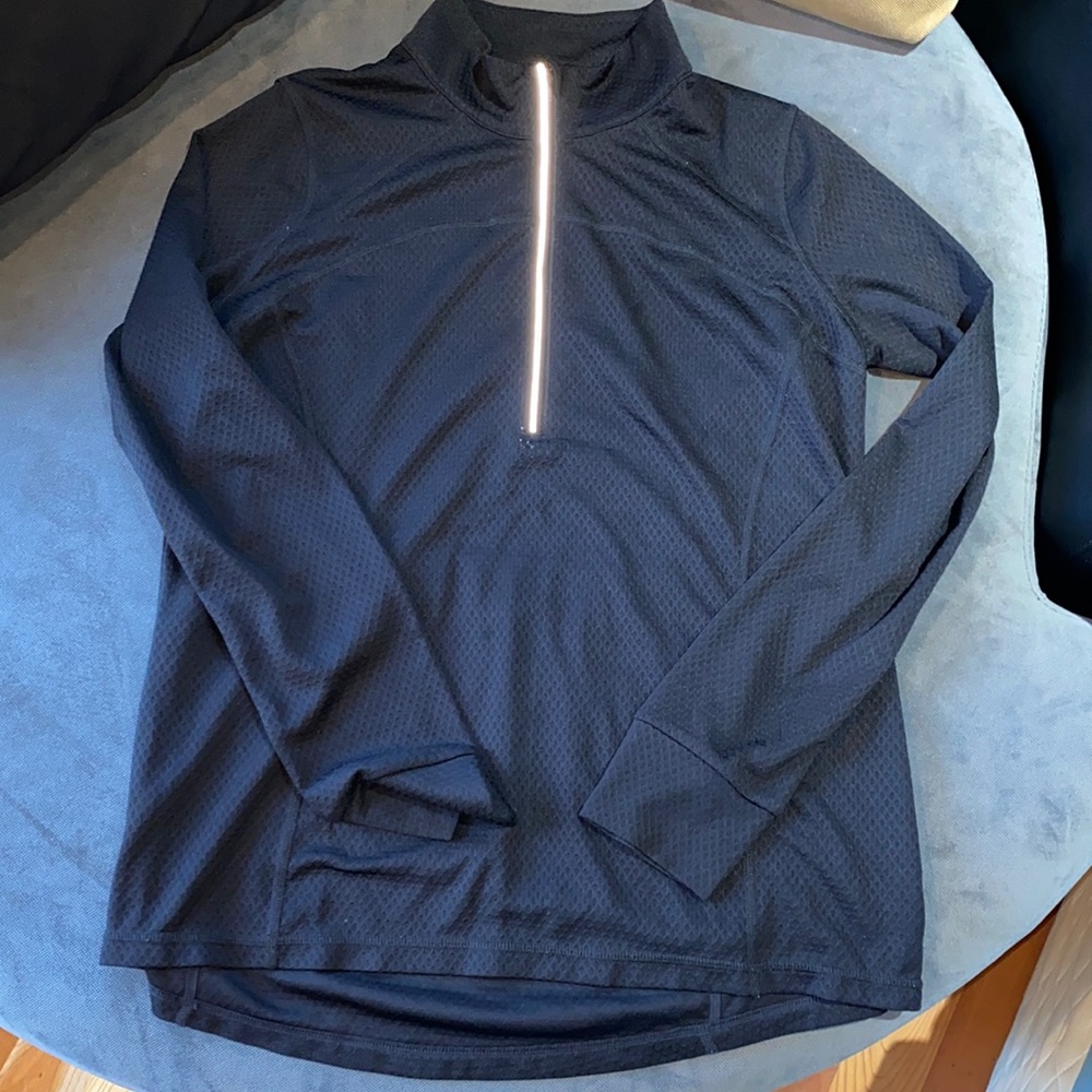 Xersion Slim Fit black high low top.